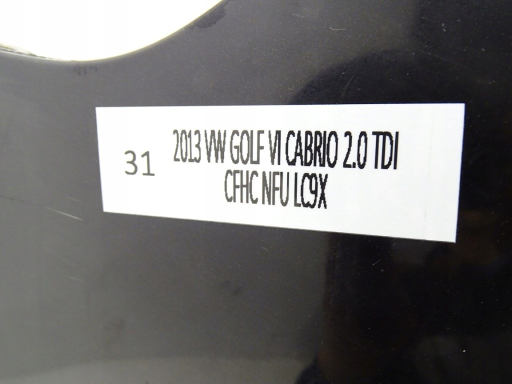 фото №12, Бампер перед передний vw golf vi cabrio lc9x