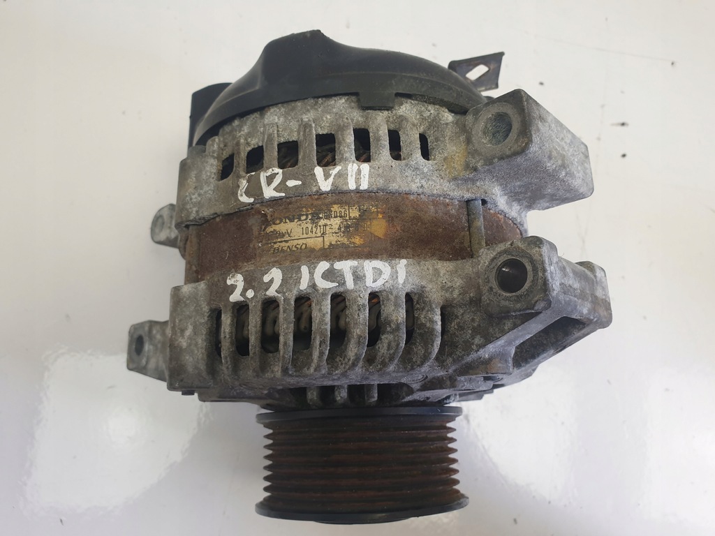фото №9, Honda cr-v ii 2.2 i-cdti генератор denso