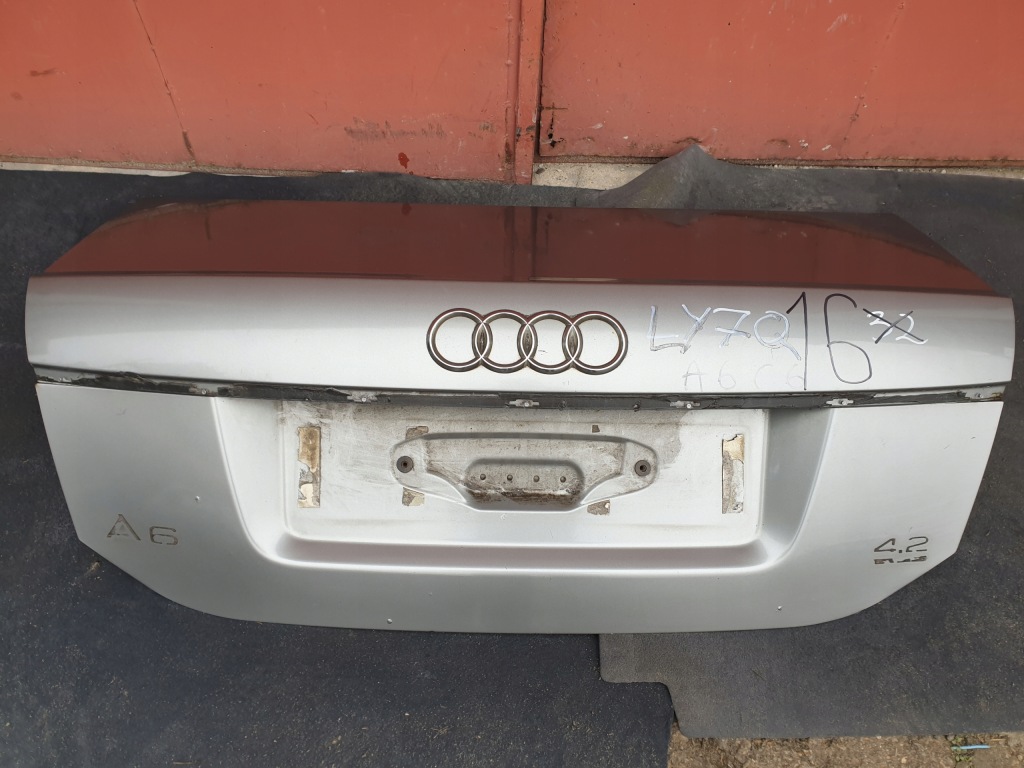 фото №1, Кришка багажника багажника sedan audi a6 c6 ly7q