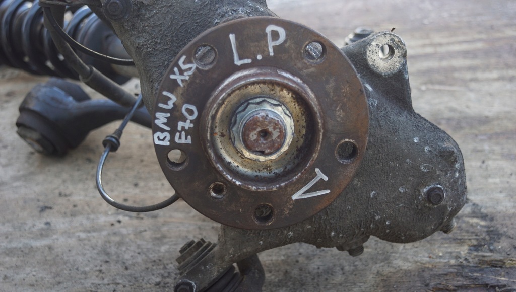 фото №11, Поворотный кулак подвеска левый перед bmw x5 e70 3.0d