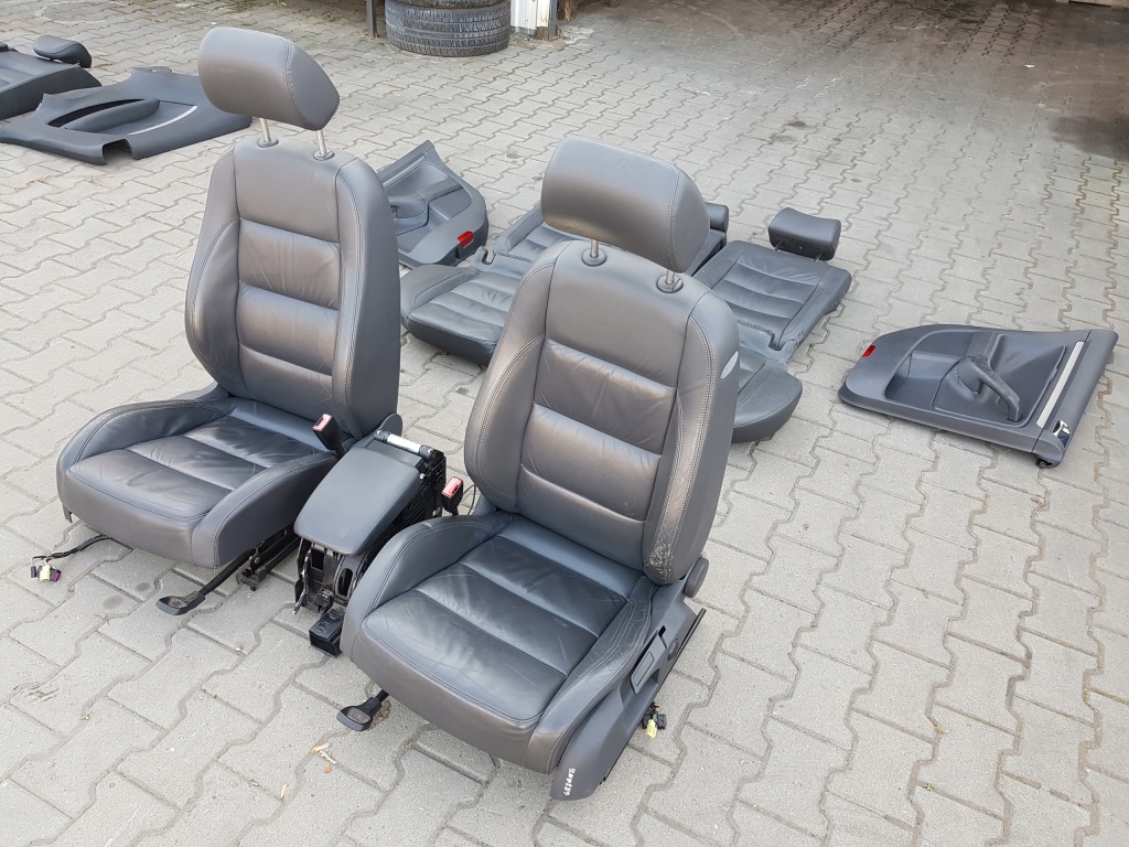 фото №4, Vw golf 6 vi 5k 08-13r hb сидіння шкіряний заднє сидіння 5d