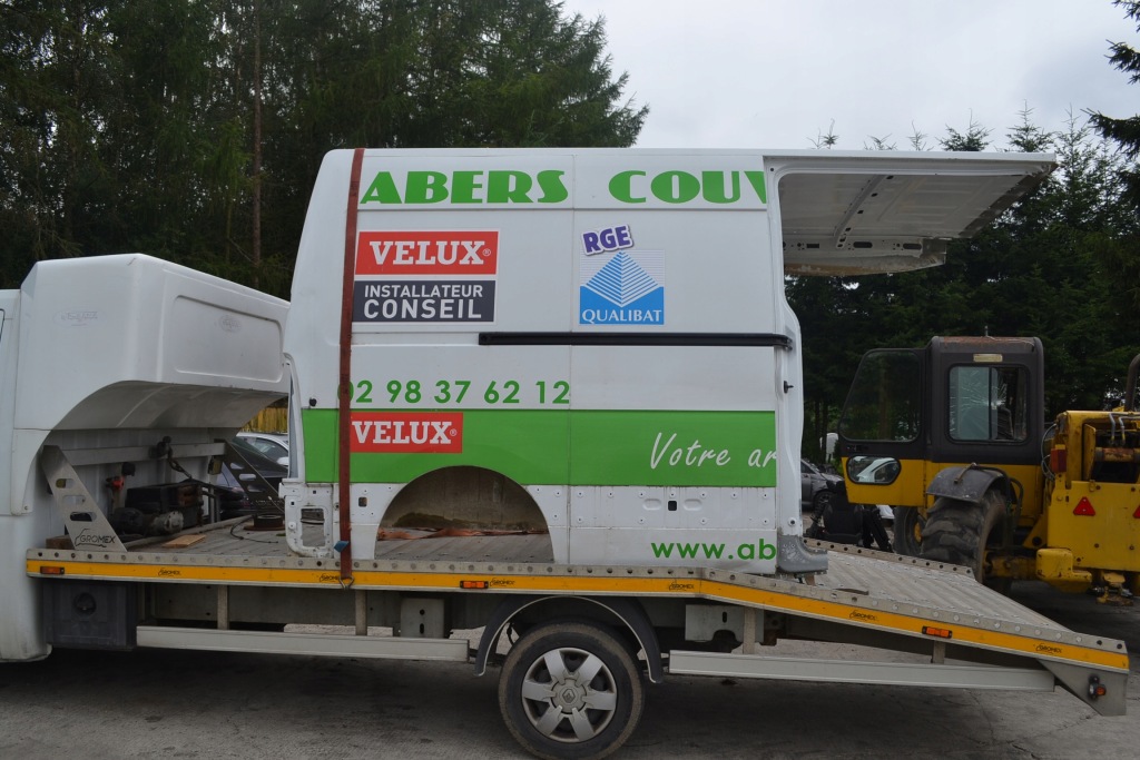 фото №1, Bok крыло правый задняя крыша renault master l3h2 max iii 3 4 iv 2018r