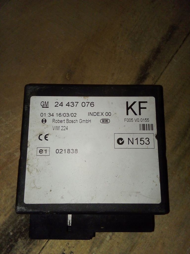 фото №1, Opel модуль комфорту блок керування бортовий комп'ютер 24437076 kf