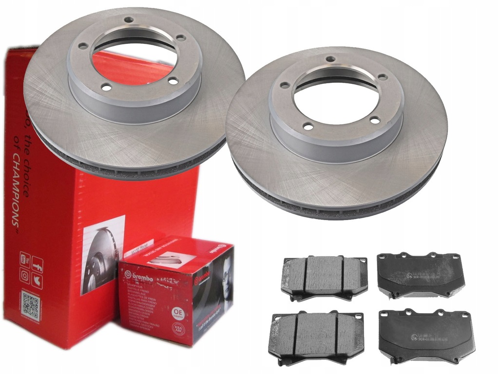 фото №1, Гальмівні диски гальмівні колодки brembo перед lexus lx i 313mm