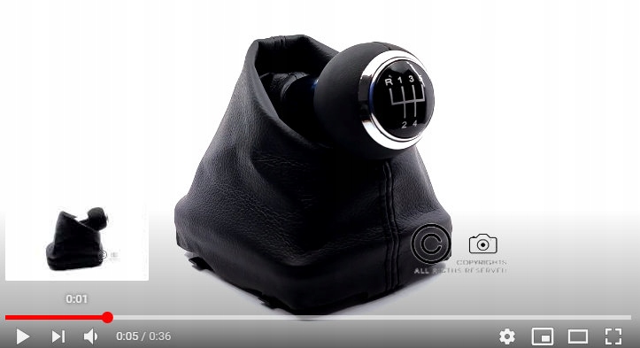 фото №13, Ручка перемикання передач чохол audi a3 8p 2003-2013