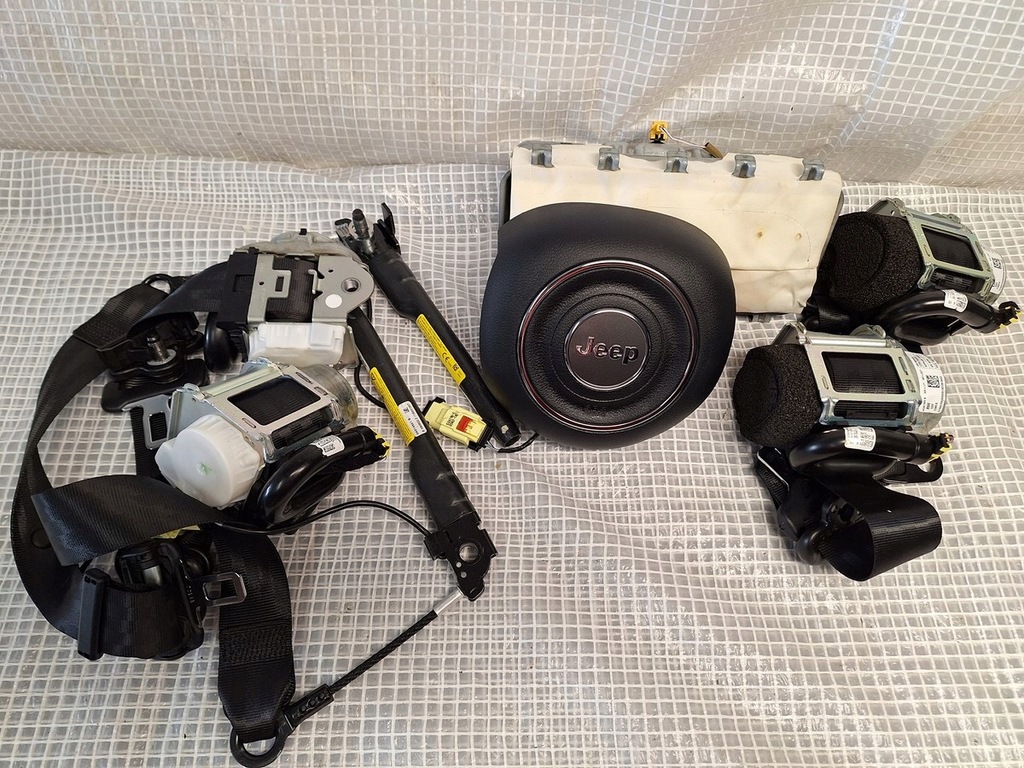 фото №8, Jeep renegade bu lift 2018- консоль ремені подушка безпеки подушки безпеки orginal демонтаж