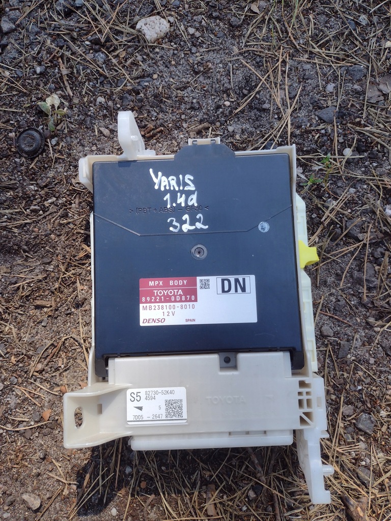 фото №1, Модуль комфорту toyota yaris iii 1.4d 2017