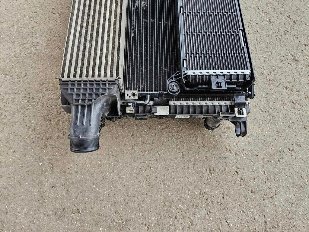 фото №9, Комплект радіатор вентилятори audi a6 c8 4k audi a7 4k hybrid e-tfsi