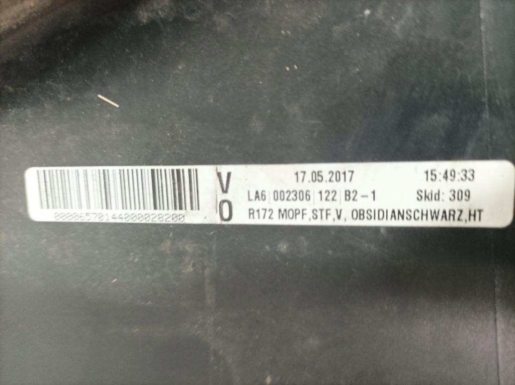 Mercedes slc w172 бампер перед 1728851925 Оригінал