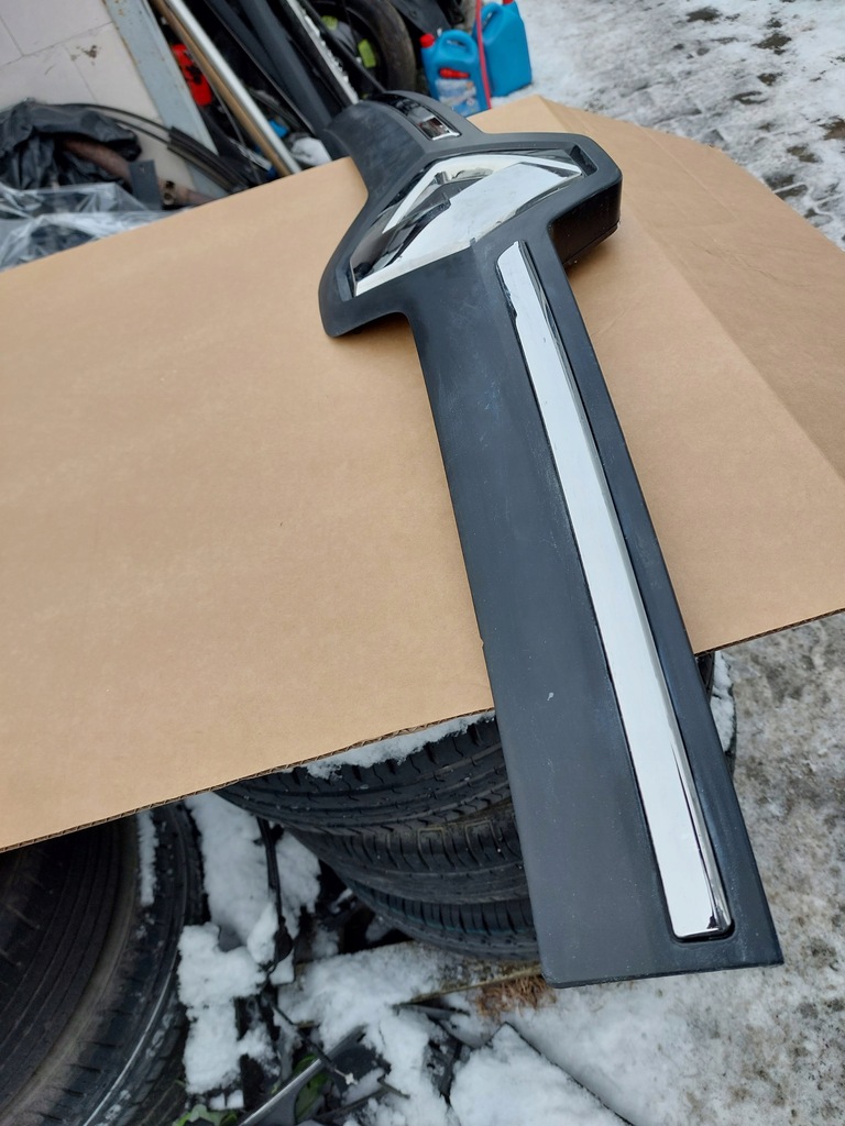 фото №4, Решітка радіатора решітка радіатора капот renault trafic iii lift 19-