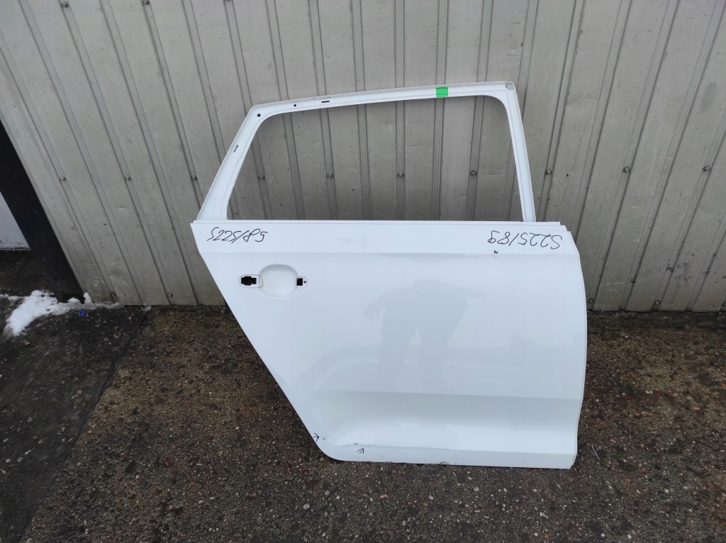 фото №2, Skoda rapid spaceback 13- hb двері праве задня 5jj833312