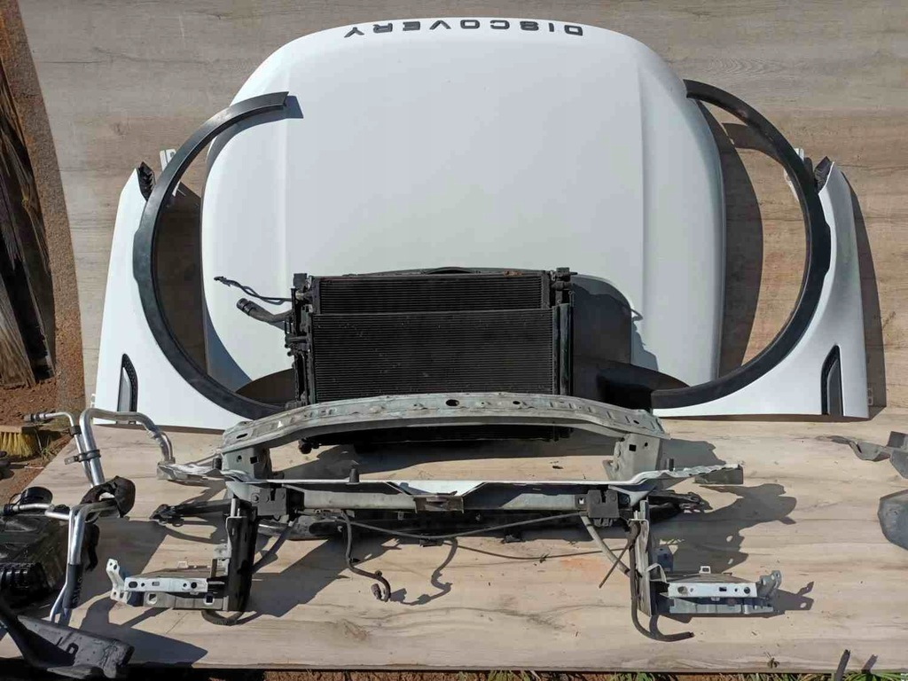 фото №5, Discovery sport l550 капот бампер лампа pas перед радиатор europa