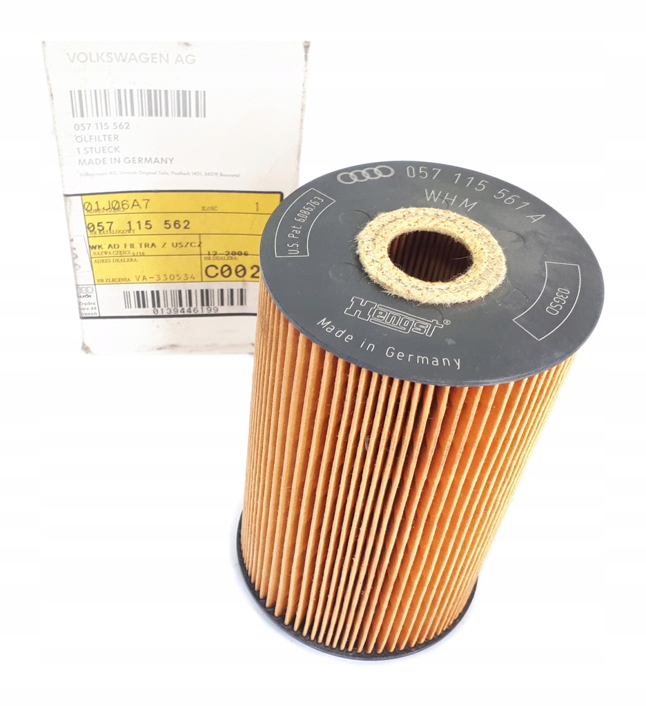 фото №1, Oryg фильтр масла audi a8 d2 3.3 tdi 2000-2002