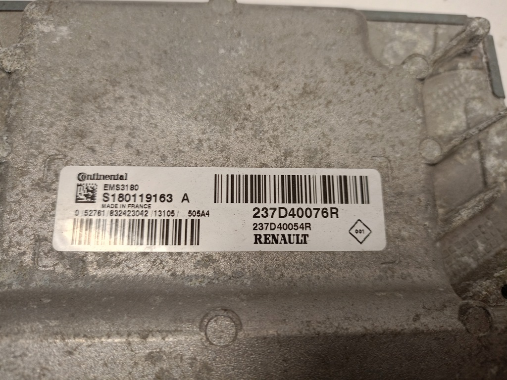 фото №4, Бортовой компьютер блок управления двигателя renault zoe