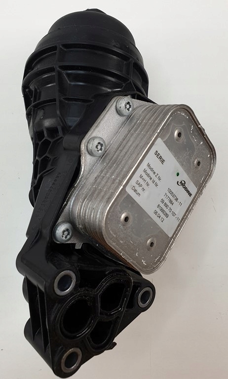 фото №1, Основание фильтра масла mercedes w246 w176 1.6 cgi