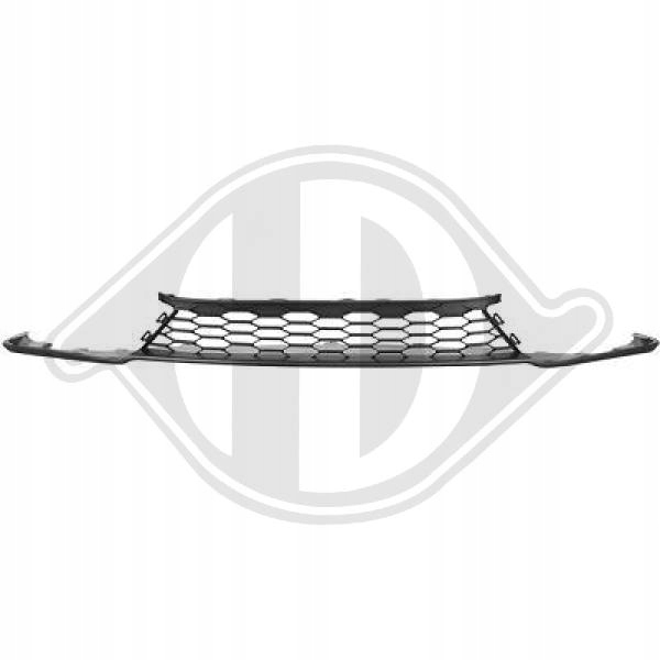 фото №1, Решётка решётка радиатора бампера honda civic 17-