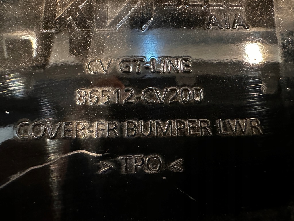 фото №12, Kia ev6 gt-line бампер перед передній 86512-cv200