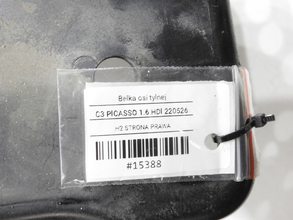 фото №7, Oś балка подвеска задняя с abs c3 picasso 1.6 hdi