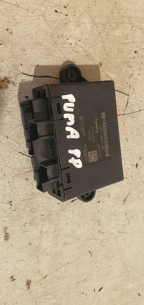 фото №1, Ford puma mk2 модуль дверь lu5t-14b531-ae