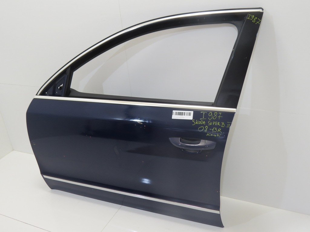 фото №8, Двері лівий перед skoda superb ii 08-13r #