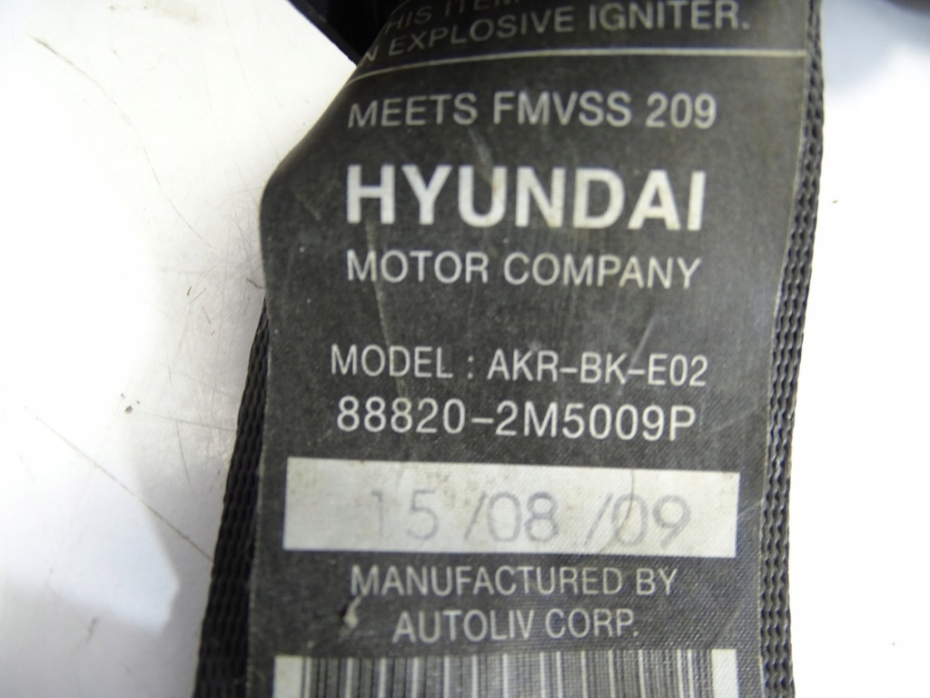 фото №4, Pas ремені безпеки hyundai genesis coupe