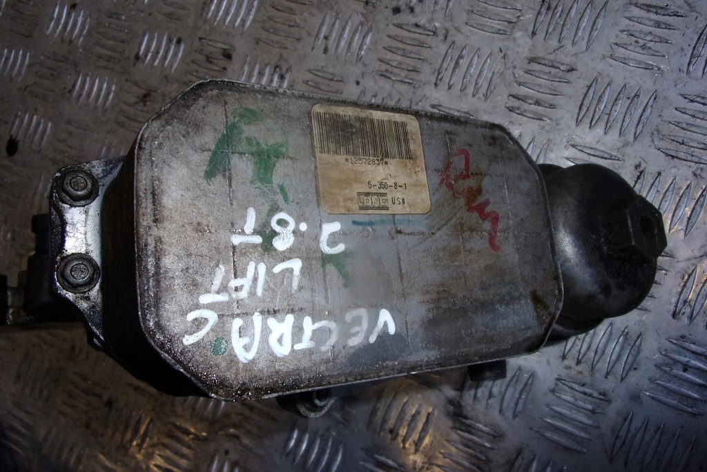 фото №8, Корпус фильтра масла радиатор vectra c fl 2.8 t