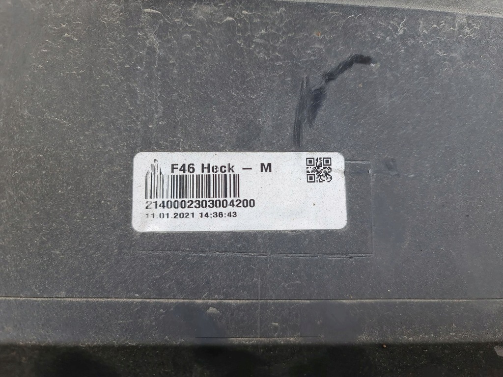 фото №8, Бампер задній bmw 2 f46 m-pakiet 2015r-