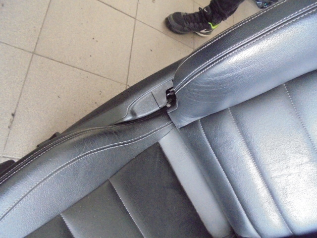 фото №12, Сиденье сиденья заднее сиденье комплект czarna кожа mercedes e-klasa coupe w207 europa