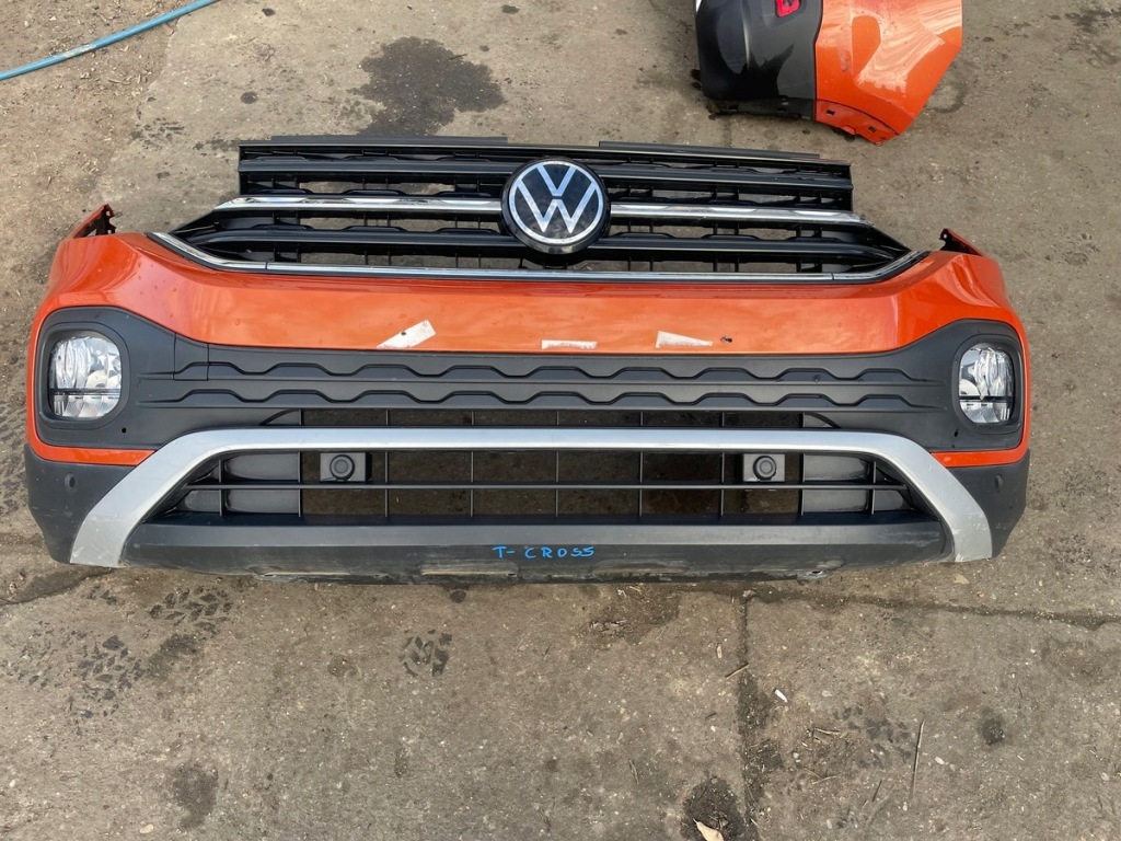 фото №1, Vw t-cross 4pdc бампер перед передний org kompletny цвет lp2y