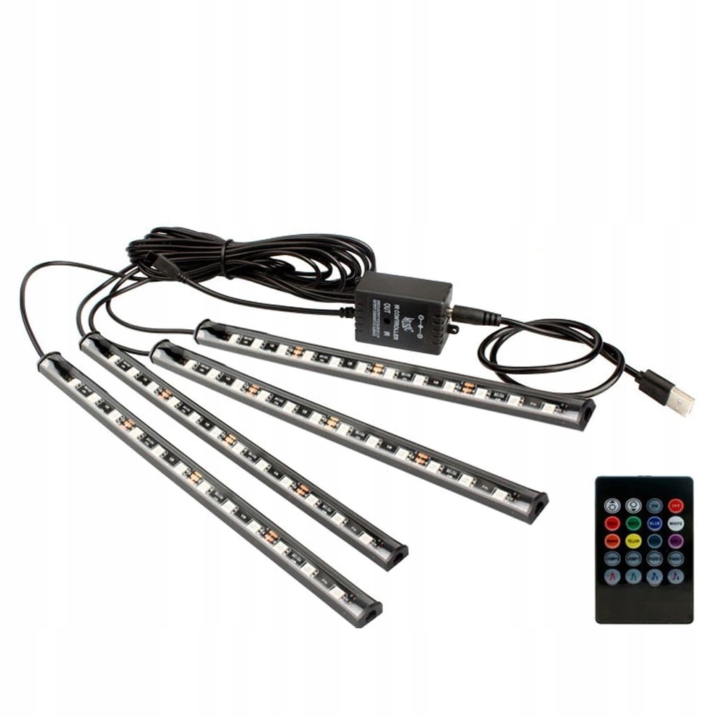 фото №2, Молдинг стрічка rgb do автомобіля multikolor pilot led