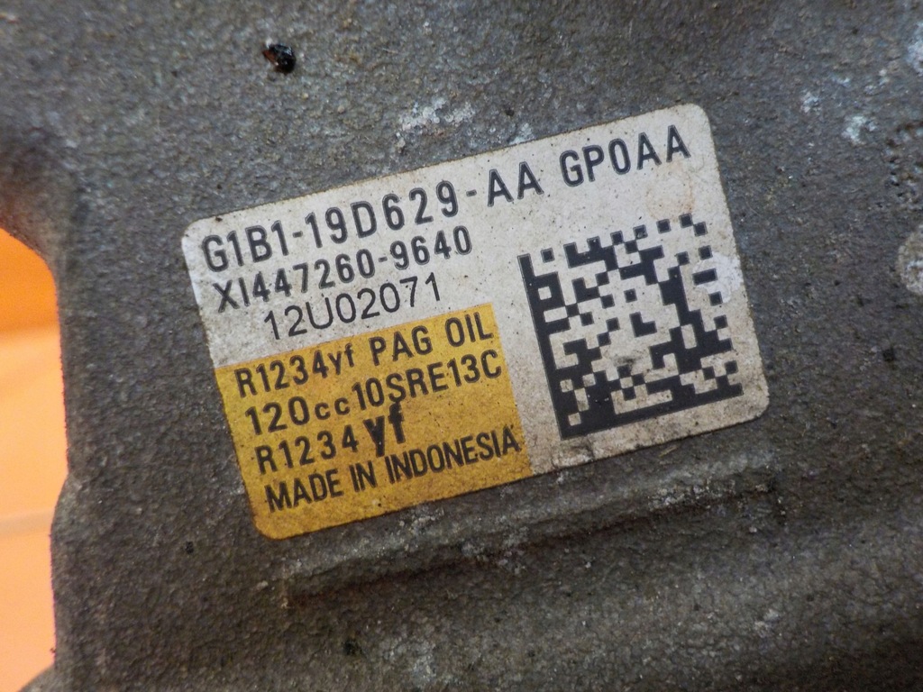 фото №5, Ford ka plus 1.2 ti-vct 18r компресор кондиціонера