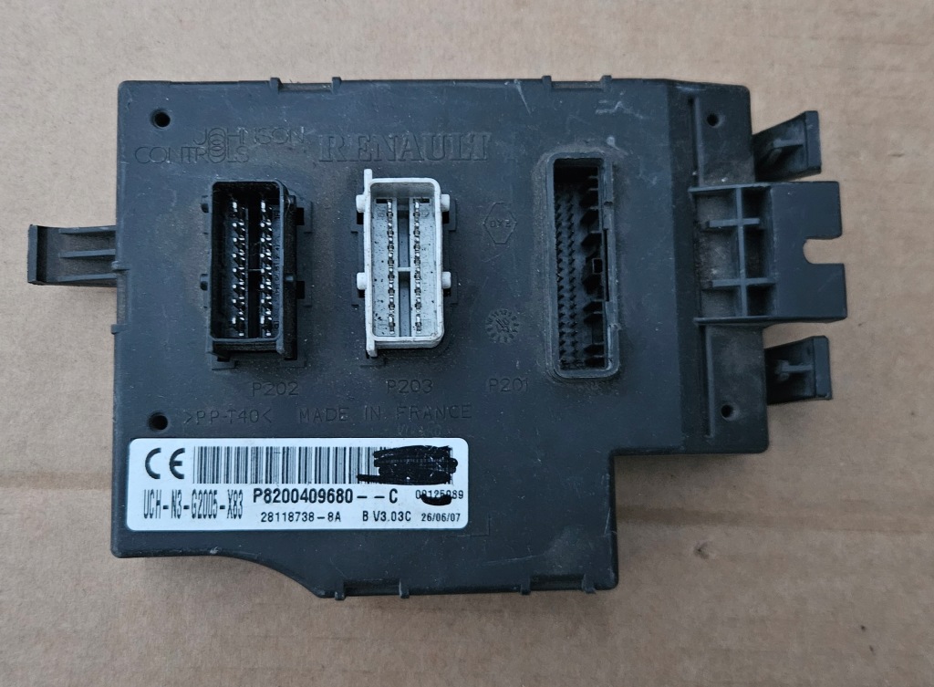 фото №1, Модуль uch-n3 renault trafic opel vivaro nissan primastar p8200409680c