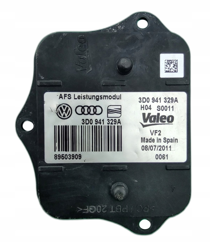 фото №1, Модуль поворота valeo afs audi seat vw 3d0941329a