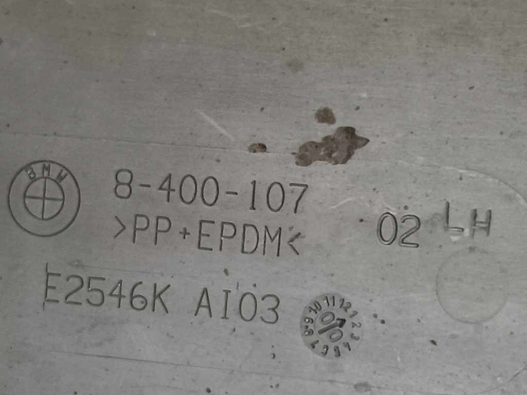 фото №12, Оригінальні задні підкрилок bmw z3 ліва