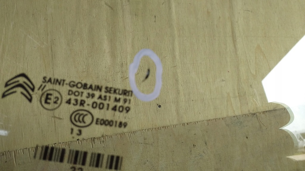 фото №11, Citroen c4 ii b7 стекло лобовое передняя оригинал