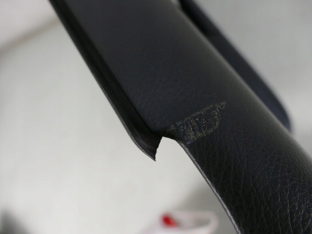 фото №11, Mercedes s w220 обшивка двері лівий задня czarna шкіра a2207302170