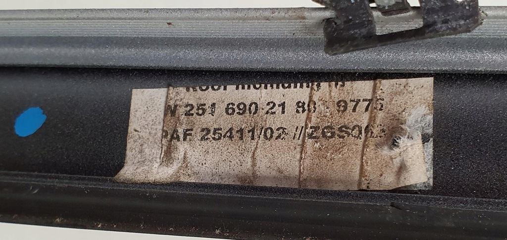 фото №8, Молдинг дахова дах 775 mercedes r-kl w251 пара