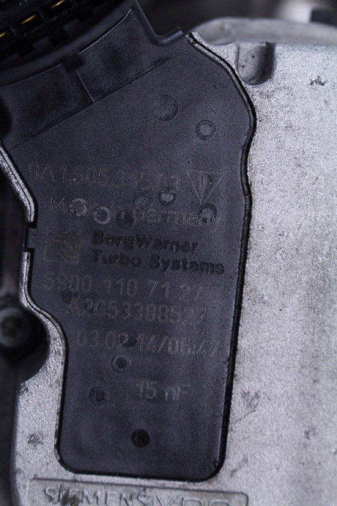 фото №5, Турбонагнітач турбіна porsche 9a1.123.015.71