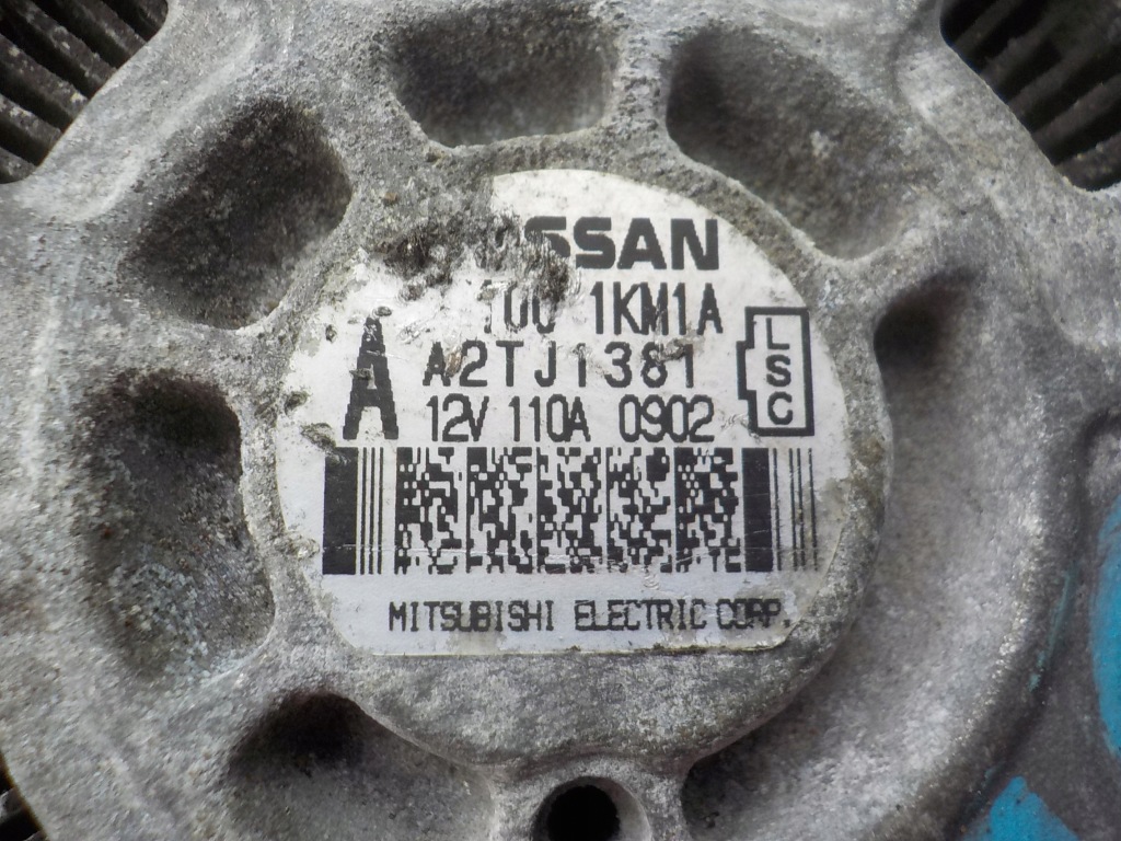 Nissan juke 12r 1.6 dig-t 190km mr16ddt генератор 23100-1kk1b с Разборки