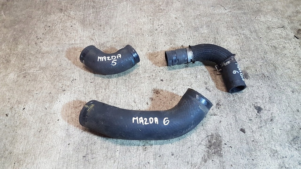 фото №1, Wąż труба wody комплект mazda 6 gg 2.0 citd