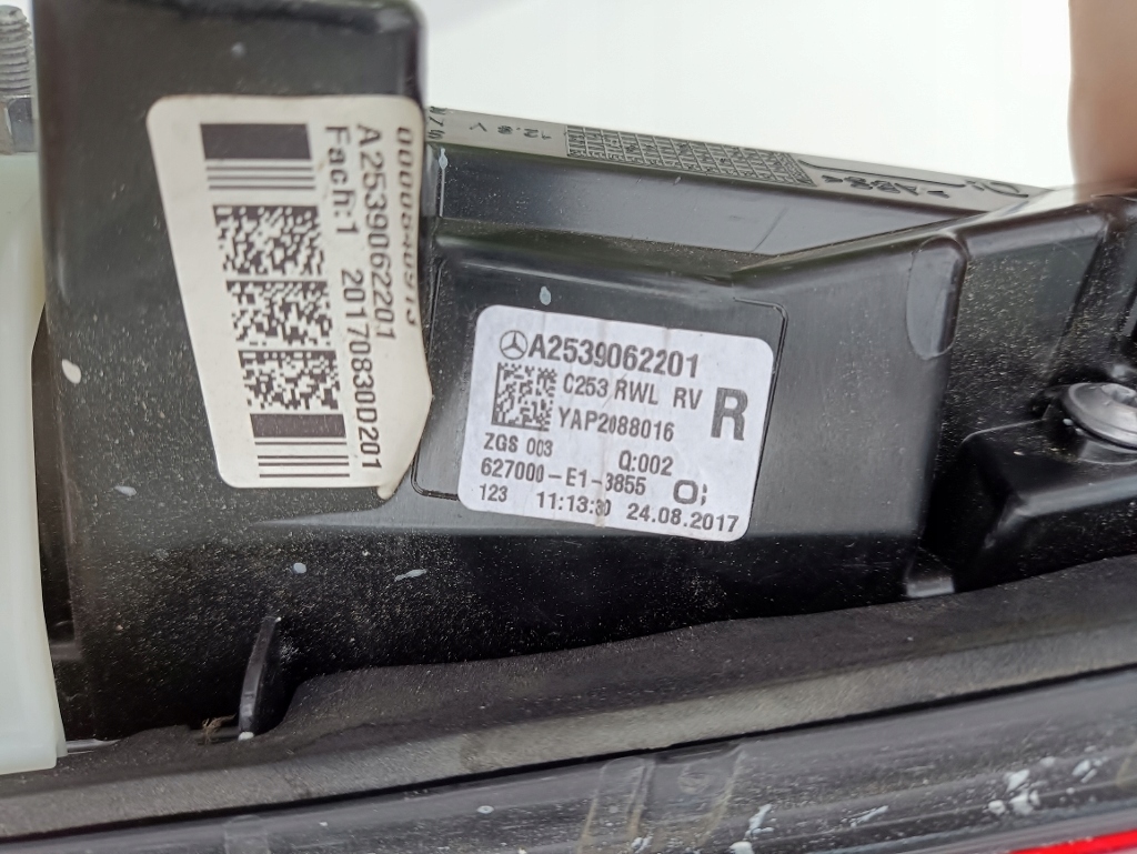 фото №8, Mercedes glc x253 c253 coupe лампа правый задняя правая задняя крышки багажника