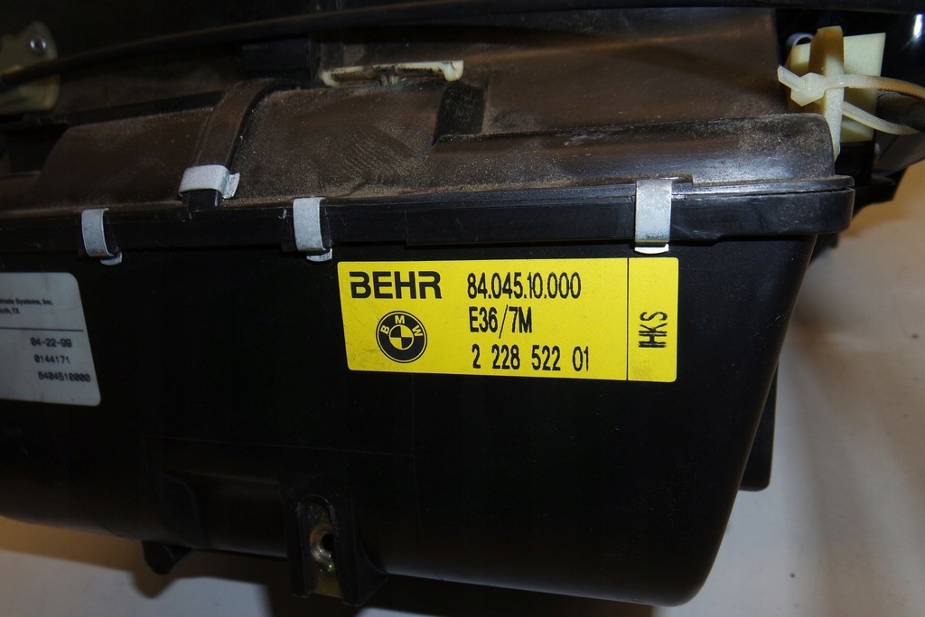 фото №7, Bmw z3 e36 1999 обігрівач / комплект