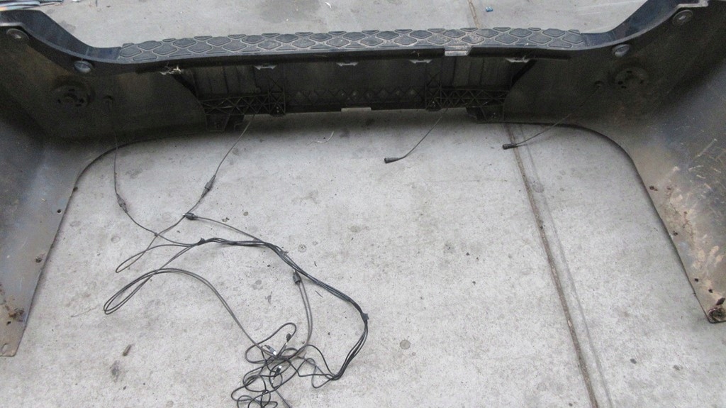 фото №14, Nissan pathfinder r51 navara d40 бампер задняя задний задний