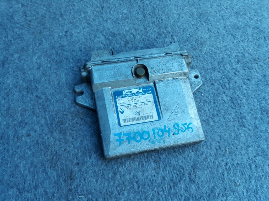 фото №1, Бортовой компьютер двигателя renault kangoo 1.9d