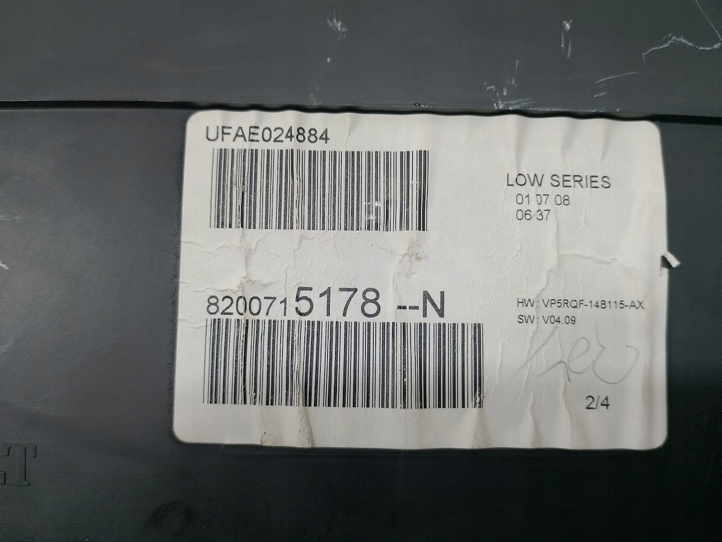 фото №3, Счетчик renault clio iii 8200715178n