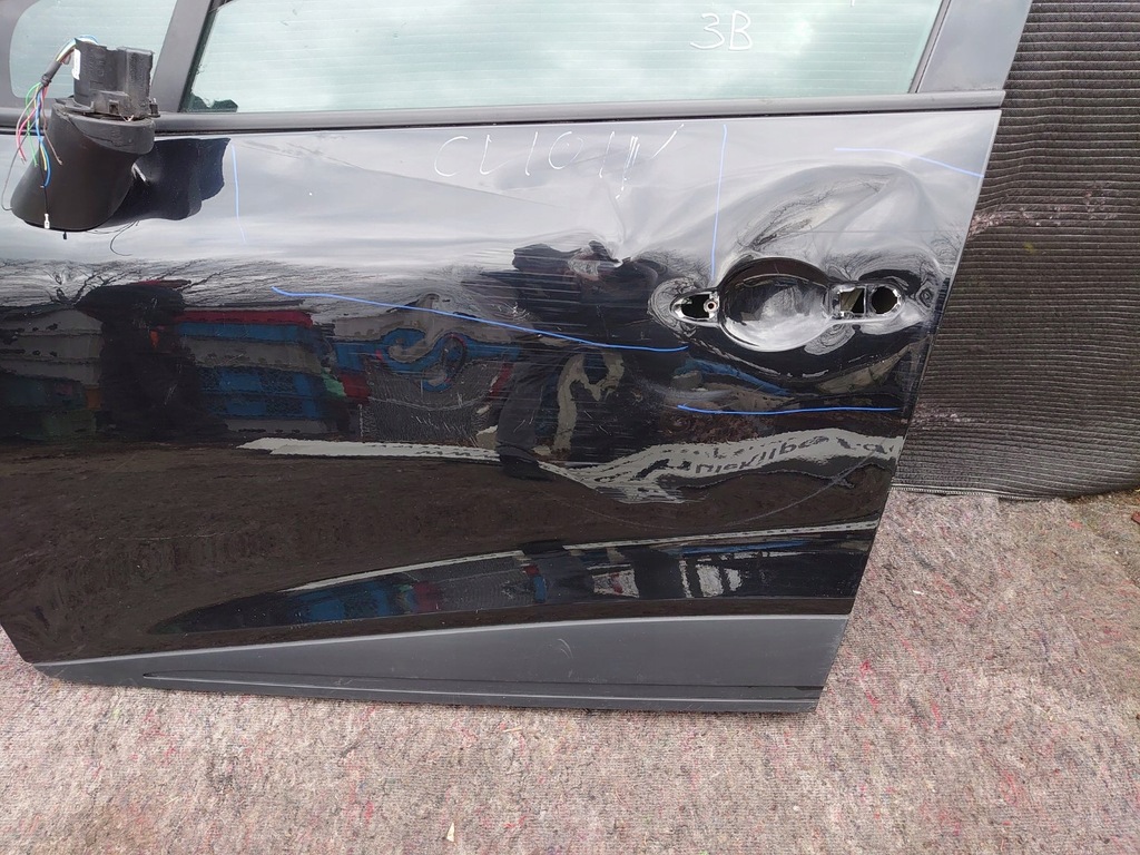 фото №2, Двері лівий перед clio iv renault молдинг прокладка