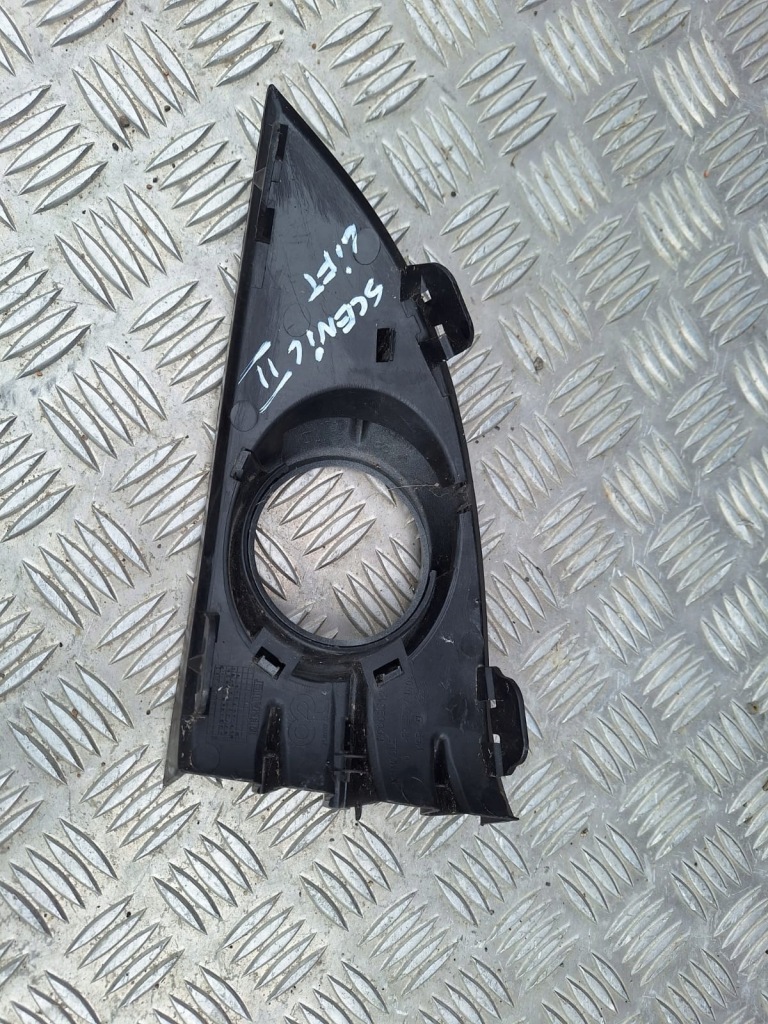 фото №4, Решітка бампера правий перед renault scenic ii lift