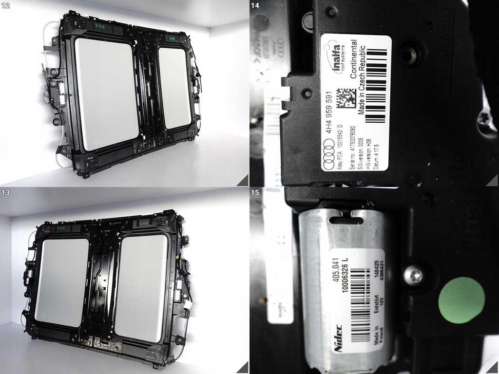 фото №10, Audi a8 a8l s8 4h0 d4 lift long 10-17 люк крыша панорама шторка