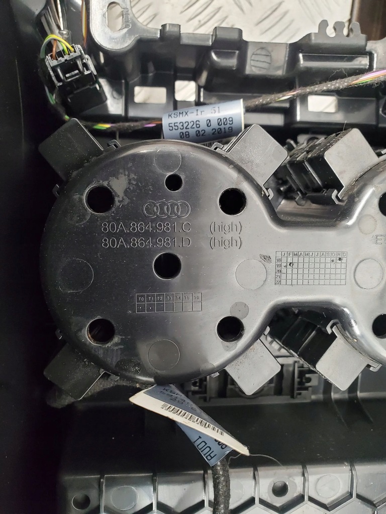 фото №14, Audi q5 sq5 80b863311a панели управление, переключатели