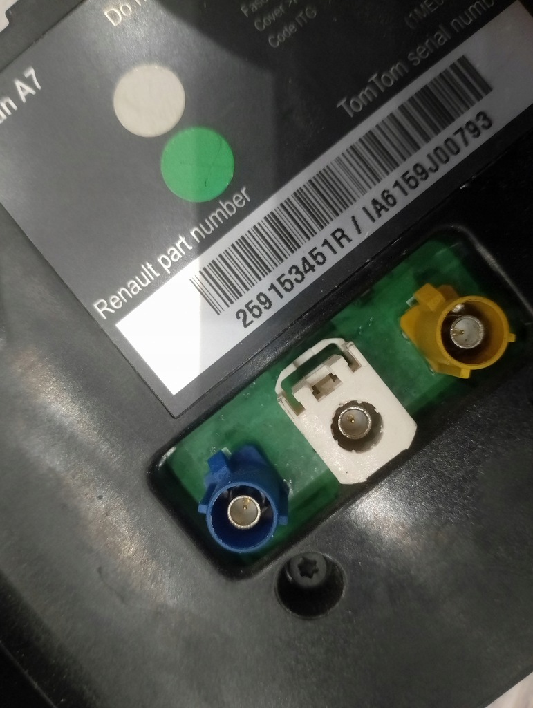 фото №4, Дисплей renault megane iii 259153451r